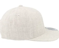 Kids Brown Horse Heather Grey Snapback - Kiddo Cap