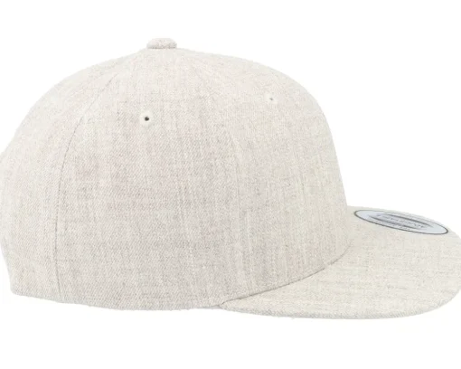 Kids Brown Horse Heather Grey Snapback - Kiddo Cap
