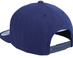 Kids Bulldozer Truck Navy Snapback - Kiddo Cap