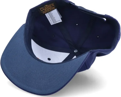 Kids Bulldozer Truck Navy Snapback - Kiddo Cap