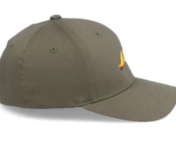 Kids Bulldozer Truck Olive Flexfit - Kiddo Cap