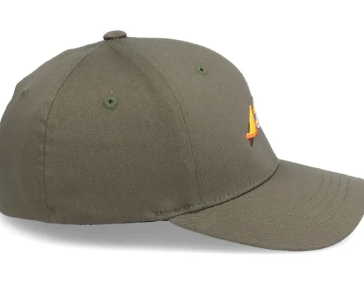 Kids Bulldozer Truck Olive Flexfit - Kiddo Cap