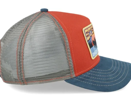 Kids Canoe Blue/Red Trucker - Stetson
