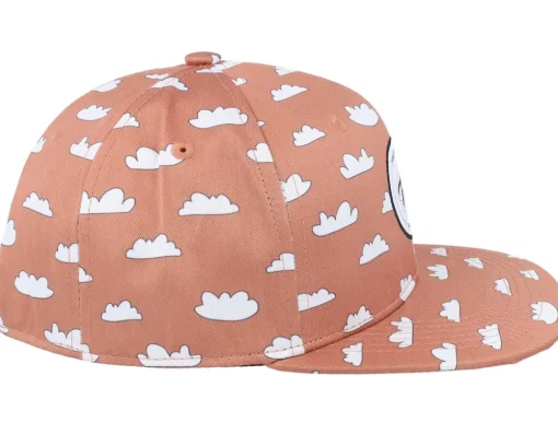 Kids Cloudy Pecan Brown Snapback - Headster