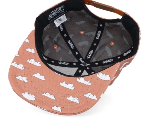Kids Cloudy Pecan Brown Snapback - Headster