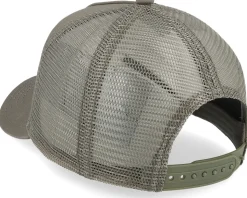 Kids Cotton Olive A-Frame Trucker - Stetson
