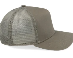 Kids Cotton Olive A-Frame Trucker - Stetson