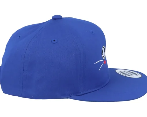 Kids Cute Eyes Royal Blue Snapback - Kiddo Cap