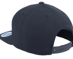 Kids 3D Cool Kid College Black Snapback - Kiddo Cap
