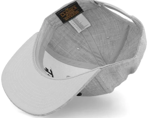 Kids 3D Sheriff Heather Grey Snapback - Kiddo Cap