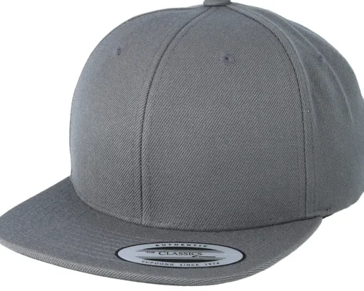 Kids Dark Grey Snapback - Yupoong