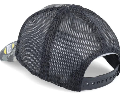 Kids Digi Hat Black/Camouflage Trucker - John Deere
