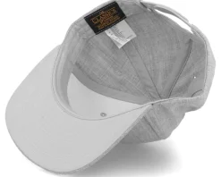 Kids Dino Skull T-Rex Heather Grey Snapback - Kiddo Cap