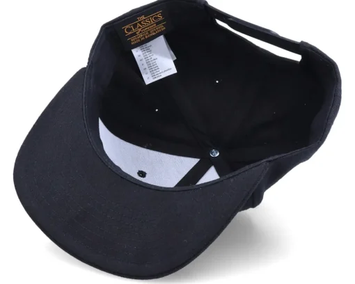 Kids Dino T-Rex Black Snapback - Kiddo Cap