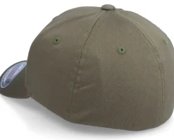 Kids Excavator Olive Flexfit - Kiddo Cap