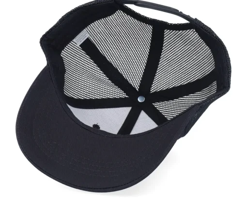 Kids Excavator Patch Black Trucker - Kiddo Cap