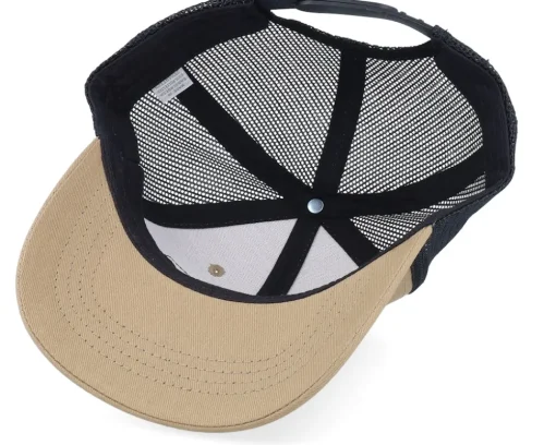Kids Excavator Patch Caramel/Black Trucker - Kiddo Cap