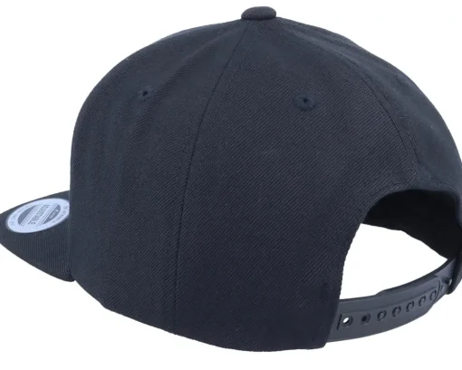 Kids Fab-Booo-Lous Ghost Black Snapback - Kiddo Cap