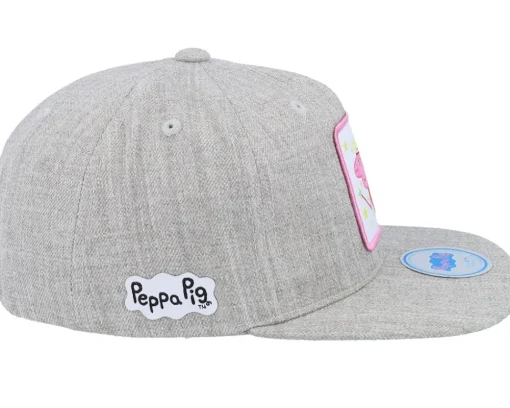 Kids Fairy Peppa Heather Grey Snapback - Peppa Pig