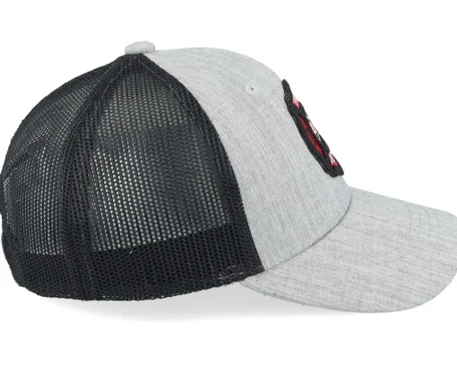 Kids Fire Fighter Junior 3d Patch Grey Flexfit - Kiddo Cap
