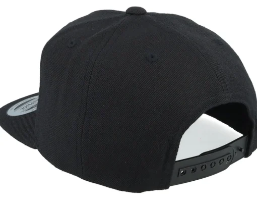 Kids Fire Fighter Junior 3d Patch Black Snapback - Kiddo Cap