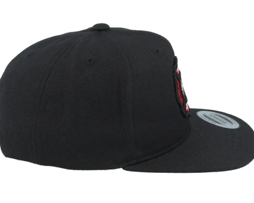 Kids Fire Fighter Junior 3d Patch Black Snapback - Kiddo Cap