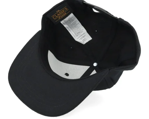 Kids Fire Fighter Junior 3d Patch Black Snapback - Kiddo Cap
