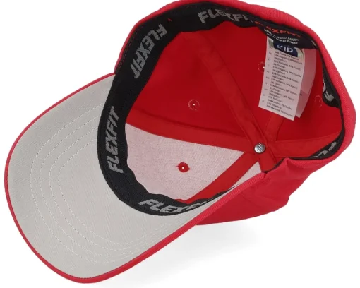 Kids Fire Fighter Junior 3d Patch Red Flexfit - Kiddo Cap