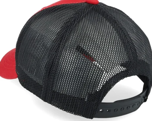 Kids Fire Fighter Junior 3d Patch Scarlet/Black - Kiddo Cap
