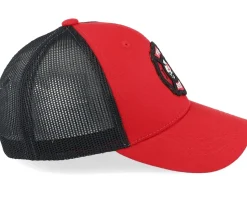 Kids Fire Fighter Junior 3d Patch Scarlet/Black - Kiddo Cap