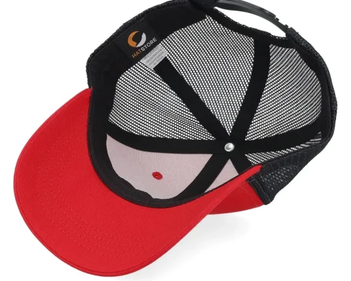 Kids Fire Fighter Junior 3d Patch Scarlet/Black - Kiddo Cap