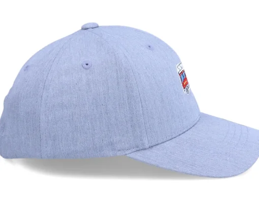 Kids Fire Truck Heather Grey Adjustable - Kiddo Cap