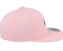 Kids Fire Truck Pink Snapback - Kiddo Cap