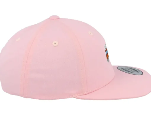 Kids Fire Truck Pink Snapback - Kiddo Cap