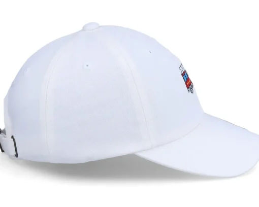Kids Fire Truck White Dad Cap - Kiddo Cap