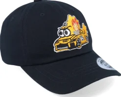 Kids Fish Racing Car Kids Black Dad Cap - Kiddo Cap