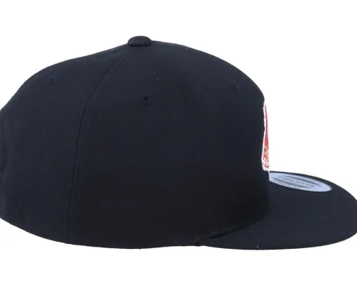 Kids Flame Angel Fish Black Snapback - Kiddo Cap