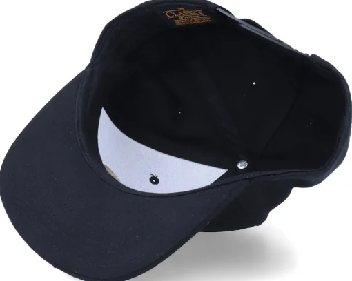 Kids Flame Angel Fish Black Snapback - Kiddo Cap