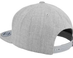 Kids Flaming Car Heather Grey Snapback - Kiddo Cap