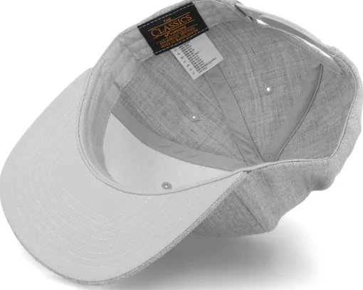 Kids Flaming Car Heather Grey Snapback - Kiddo Cap