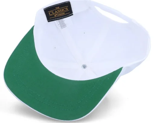 Kids Flaming Football White Snapback - Forza