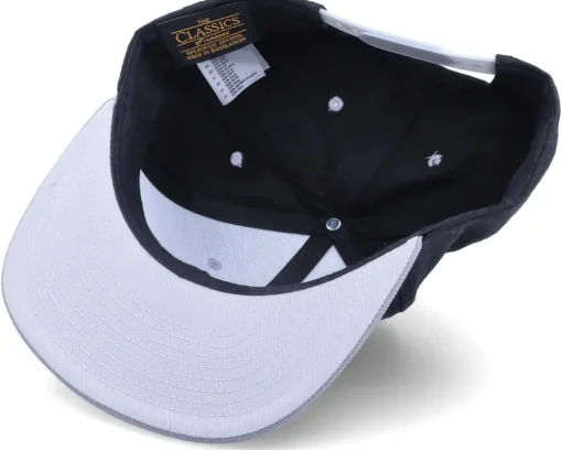 Kids Flash And Thunder 3D Black/Silver Snapback - Kiddo Cap