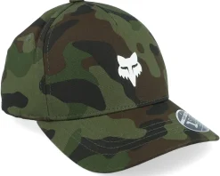 Kids Fox Head Green Camo 110 Adjustable - Fox
