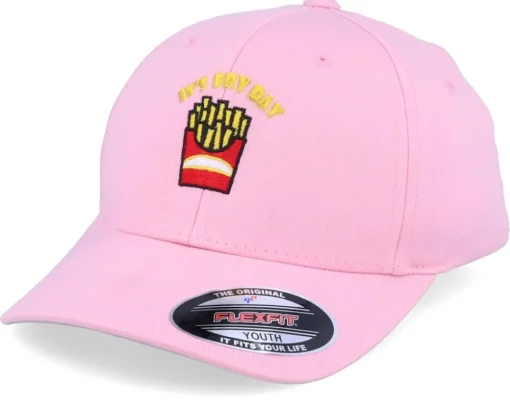 Kids Fry Day Pink Flexfit - Kiddo Cap
