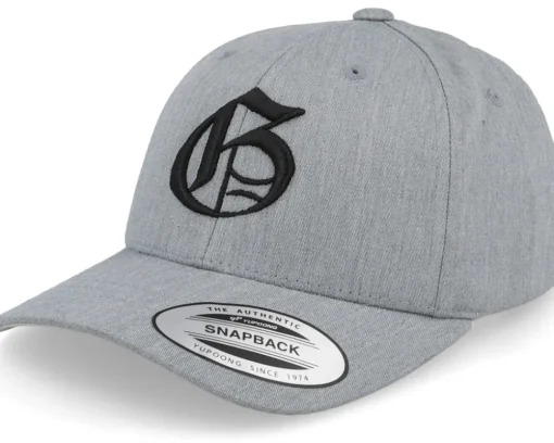 Kids G Letter 3d Heather Grey Adjustable - Kiddo Cap