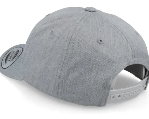 Kids G Letter 3d Heather Grey Adjustable - Kiddo Cap