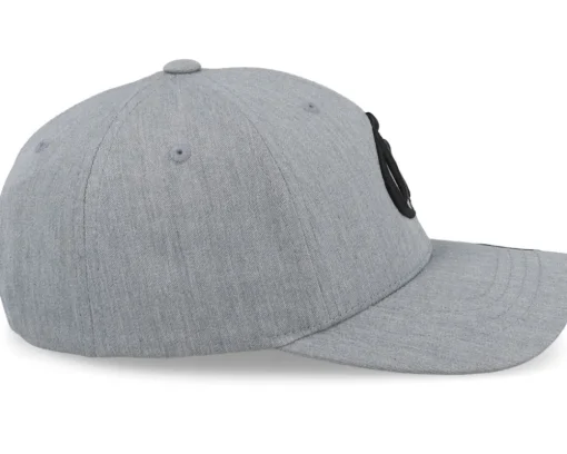 Kids G Letter 3d Heather Grey Adjustable - Kiddo Cap