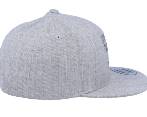 Kids Gangstasaurus Heather Grey Snapback - Kiddo Cap