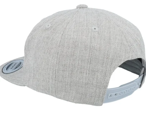 Kids Garbage Truck Engraved Patch Heather Grey - Kiddo Cap