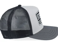 Kids Gasoline Grey/Black Trucker - Stetson